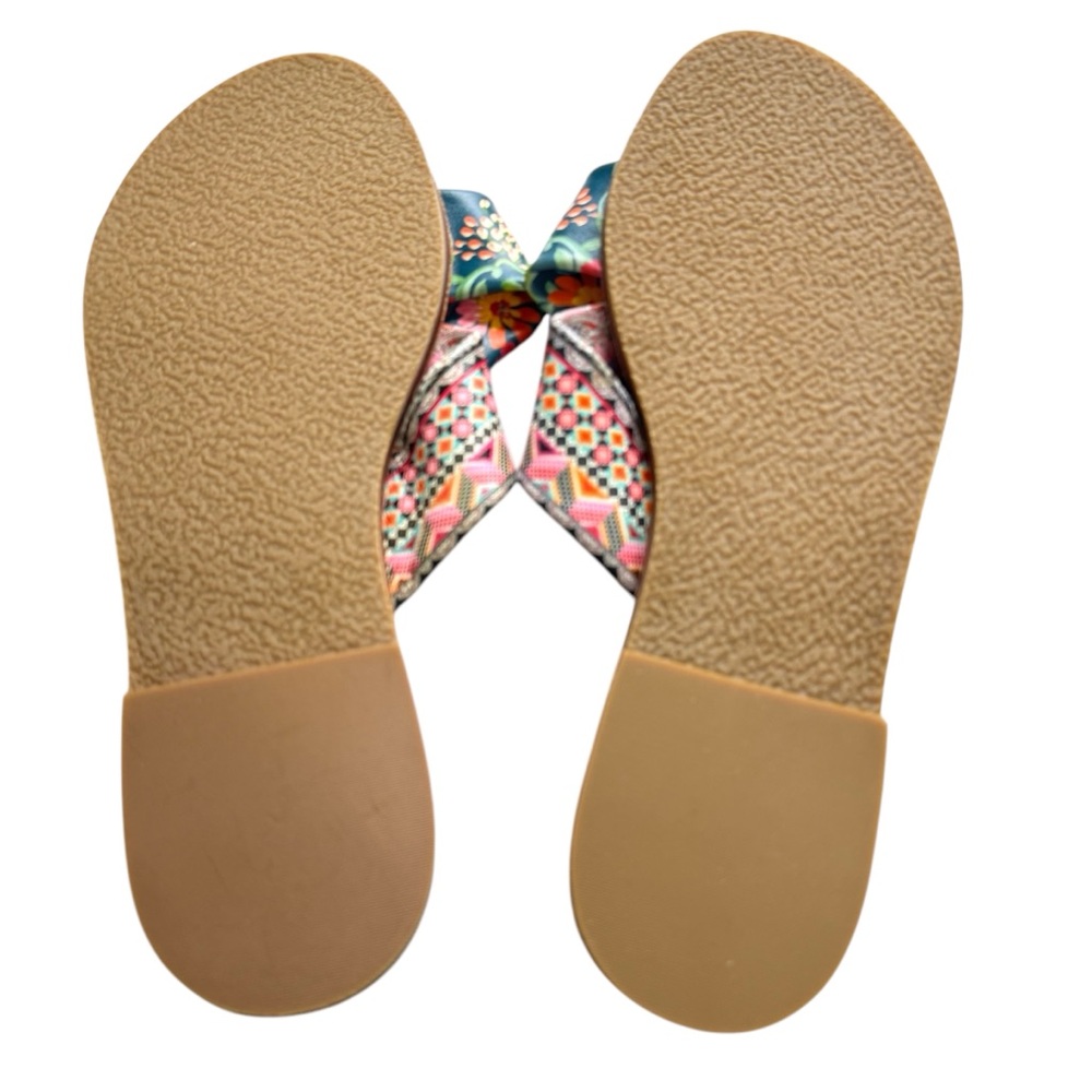 NEW Johnny Was Sonoma Slide Sandal Floral Slip On - Picture 8 of 9